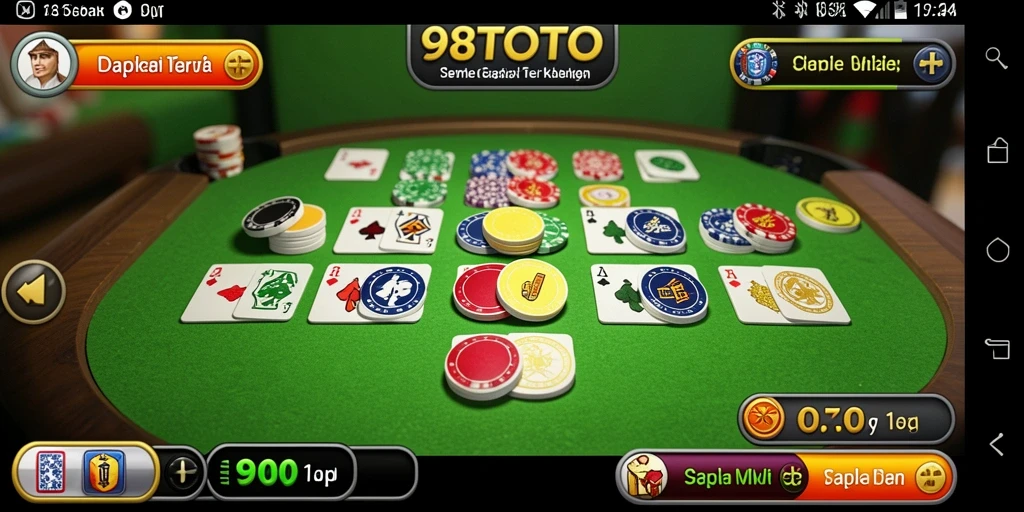 Screenshot gameplay 98TOTO yang seru dan interaktif.