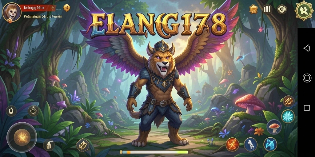 Tampilan menarik dari gameplay ELANG178 di dunia fantasi.