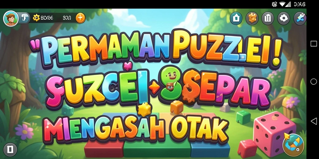 Screenshot utama IDX66 menampilkan gameplay Puzzle yang seru dan menantang.