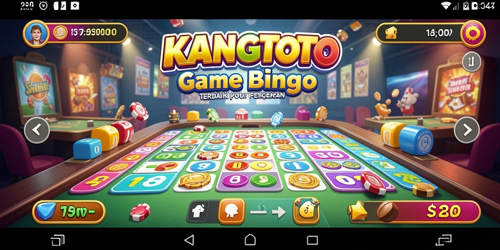 Tampilan gameplay Bingo yang seru dan mengasyikkan di KANGTOTO.