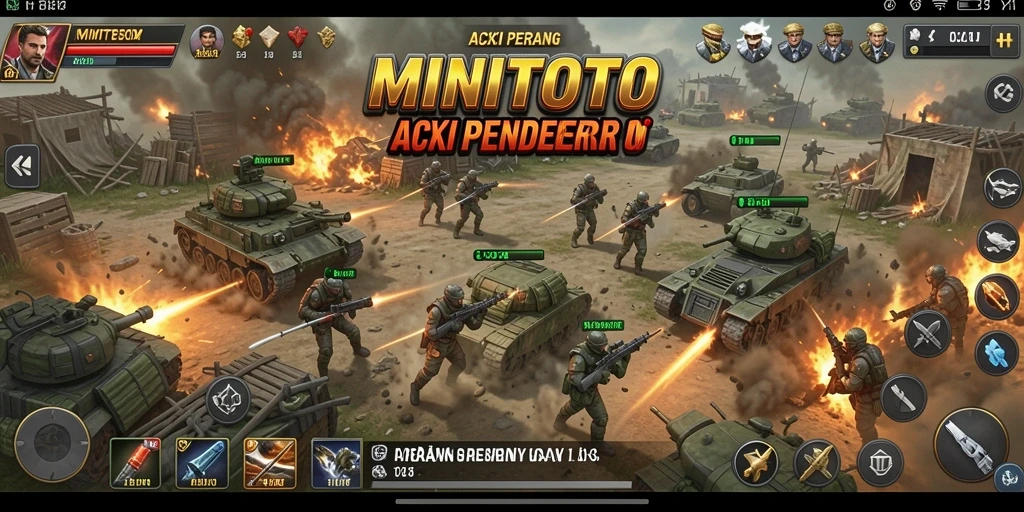 Tampilan gameplay MINITOTO yang menegangkan dan mendebarkan.