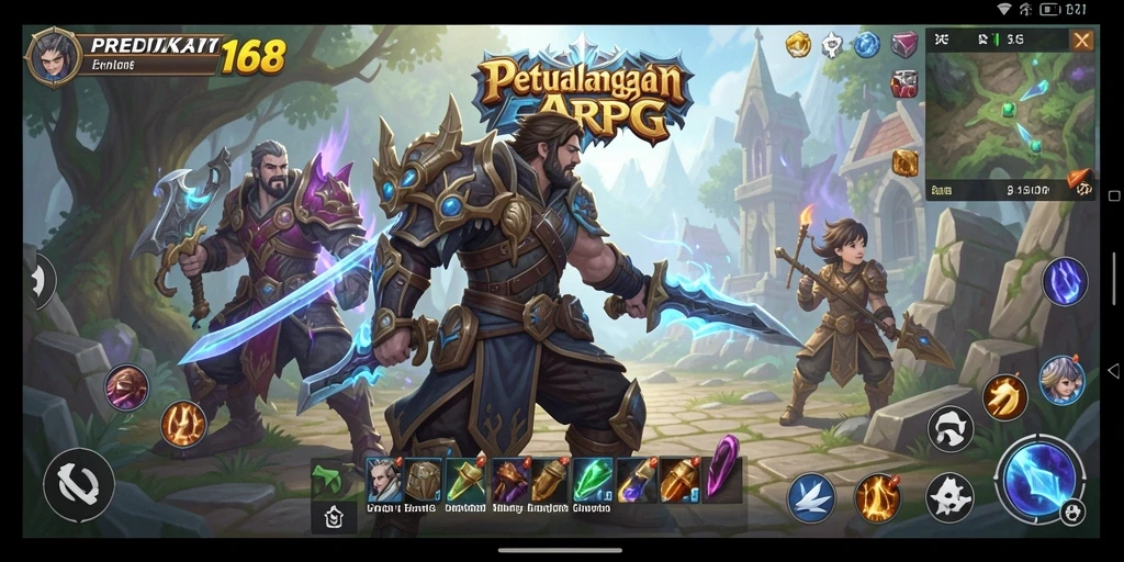 Tampilan menarik dari gameplay ARPG PREDIKSI168 yang mendebarkan.