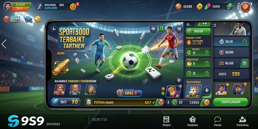 Tampilan gameplay S9S9 dengan antarmuka menarik dan pilihan taruhan lengkap.
