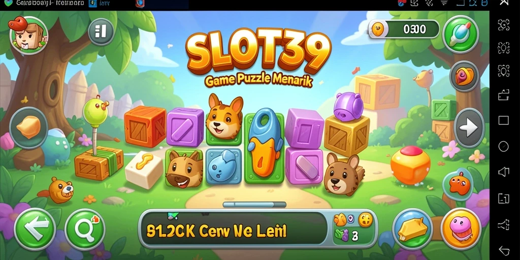 Screenshot gameplay SLOT39 dengan tantangan Puzzle yang menarik.