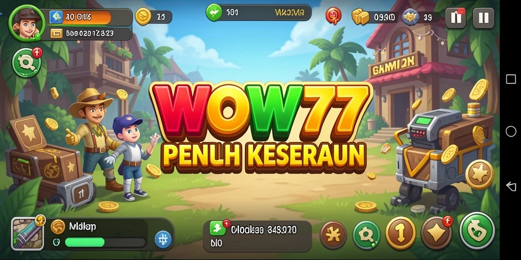 Tangkapan layar WOW77 menampilkan aksi gameplay Idle yang seru dan menarik.